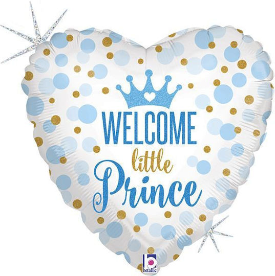 18'' Birth Balloon Heart Little Prince