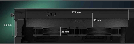 Arctic Freezer III Pro 240 Water Cooling AIO CPU with 2 Fans 120mm