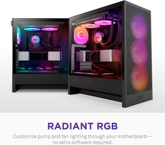 NZXT Kraken Core 360 Охлаждане AIO CPU с 3 Вентилатора 120mm и RGB Осветление