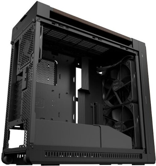 Asus ProArt PA602 Gaming Midi Tower Computer Case With Side Window Black