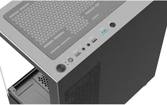 Spire Mini Tower Κουτί Υπολογιστή Μαύρο