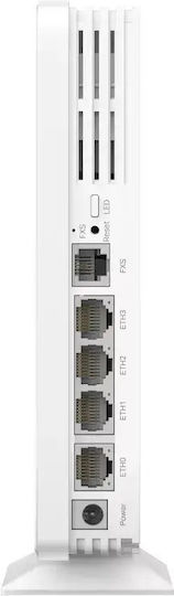 TP-LINK HX220 v1 WiFi-Mesh-Netzwerk Zugriffspunkt Wi-Fi 6 Dualband (2,4 & 5 GHz) in Einzelner Bausatz Weiß