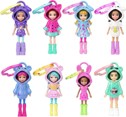 Mattel Doll Hoodie Polly Pocket 7.5cm