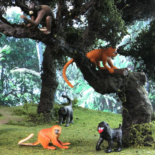 Safari Ltd Miniatur-Spaßspielzeug Affen & Affen für 3+ Jahre