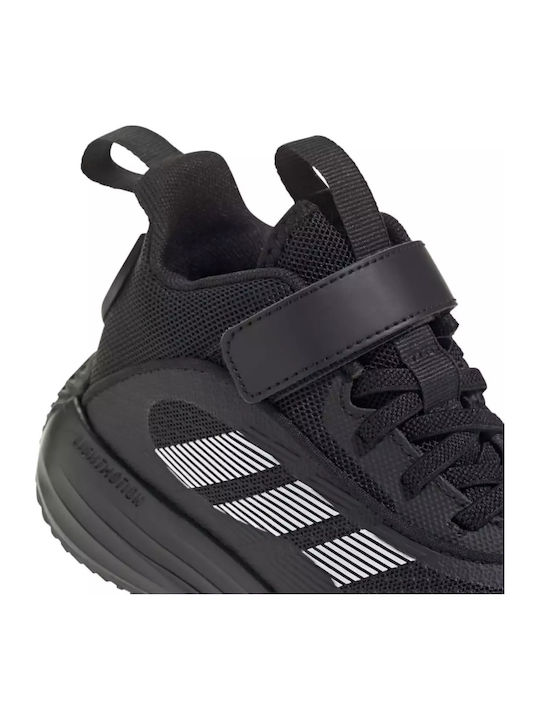 Ownthegame Ownthegame 3.0 Kids Sports Shoes Basketball with Hoop & Loop Closure Black