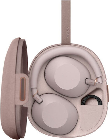 Sony WH-1000XM6 Wireless / Wired Over Ear Headphones with 30 Hours Playing Time and Quick Charge Pink