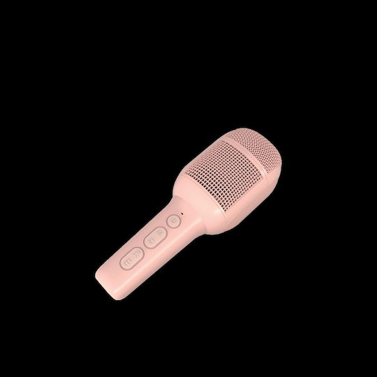 Celly Μικρόφωνο Karaoke Ασύρματο KIDSFESTIVAL2PK Ροζ