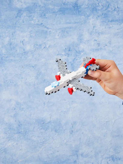 Plus Plus Cuburi De Construit Avion În Tub Pentru 5+ Ani 100 Bucăți