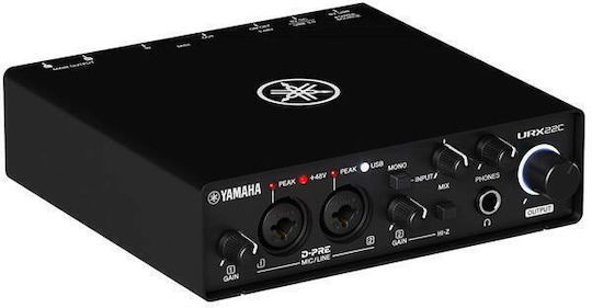 Yamaha URX22C Εξωτερική Επαγγελματική Κάρτα Ήχου