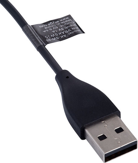 Akyga Wearable Charger Fitbit Alta HR Blackς