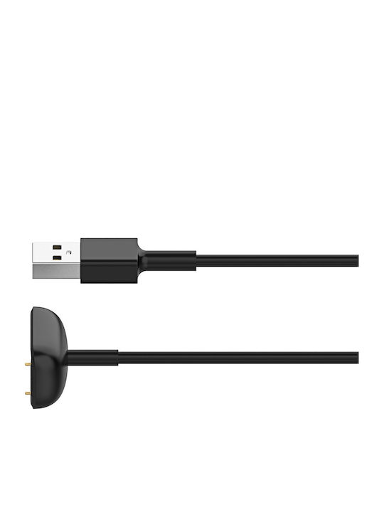 Akyga Charging Cable Wearable Charger Fitbit Luxe, Charge 5, Charge 6 Blackς