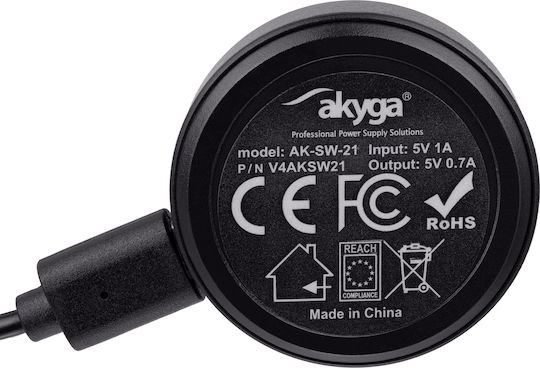 Akyga AK-SW-21 Charging Cable Ladegerät für Huawei Watch GT / GT2 Schwarzς