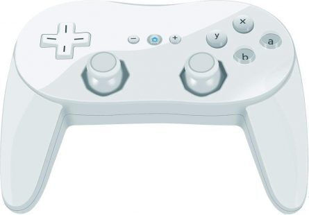 Classic Pro Verkabelter Gamepad für Wii Weiß