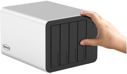 TerraMaster F4-425 PLUS NAS Tower με 4 θέσεις για HDD/M.2/SSD και 2 θύρες Ethernet