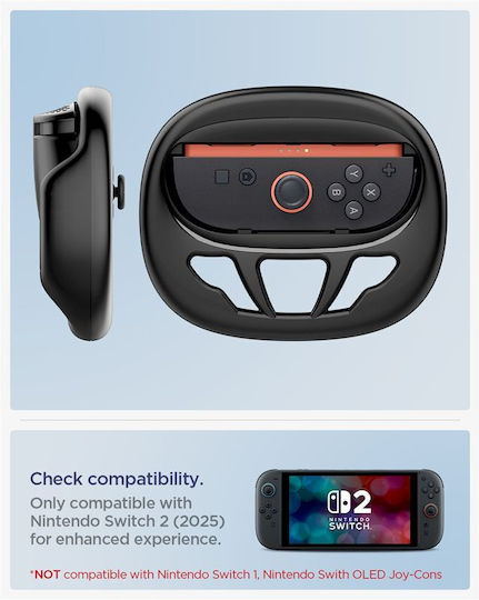 Spigen Steering Wheel Joy-Con Handle NS101 for Switch 2