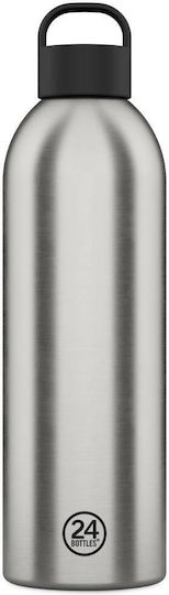 24Bottles Clima Bottle Thermos Stainless Steel / Plastic BPA Free 1.5lt Brushed Steel