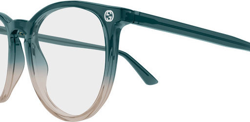 Gucci GG0027O 023 52 Brillengestelle mit Rezept Farbe Grau