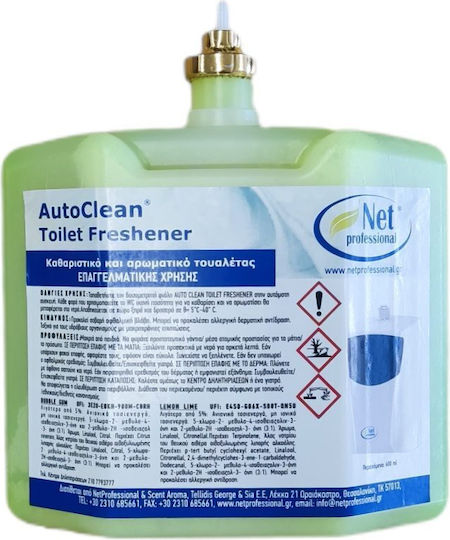 Net Professional Liquid Cleaner Anti-Limescale Spare Part With Lemon Scent 600ml