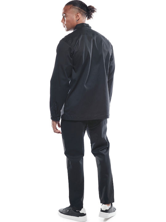 Μακρυμάνικo Overshirt Black