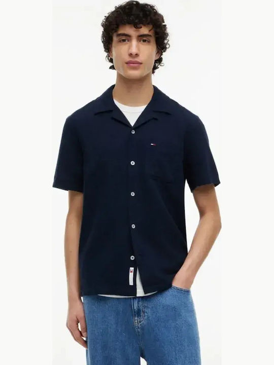 Tommy Hilfiger Linen Shirt Blue