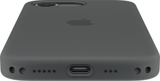 Apple Silicone Case with MagSafe Back Cover Σιλικόνης Μαύρο (iPhone 17e / 16e)