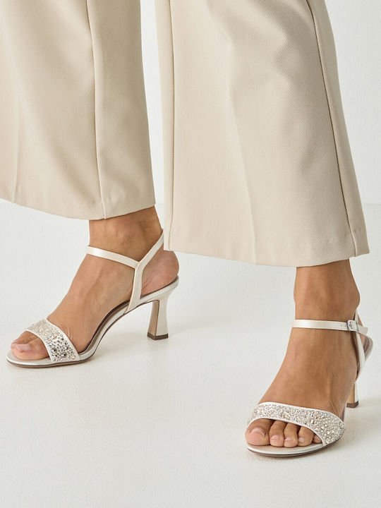 Damen Sandalen mit Strass Schwarz