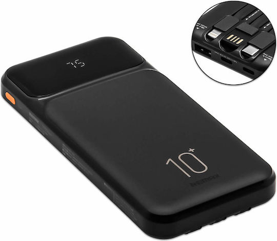 Remax RPP-683 Reyluck Series Power Bank 10000mAh Μαύρο