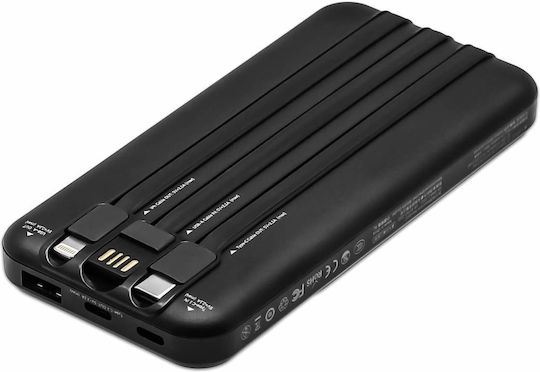 Remax RPP-683 Reyluck Series Power Bank 10000mAh Μαύρο