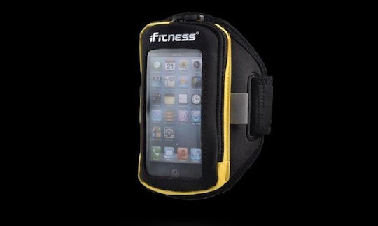 Ifit-0162 Ifitness Porkowiec Ръчна Лента Arm05 Черно Жълто S/M