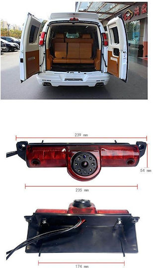Digital Iq Camera Sl 806 Ahd Brake Light Camera Gmc Savana Van Chevy Express Mod 2003-2016