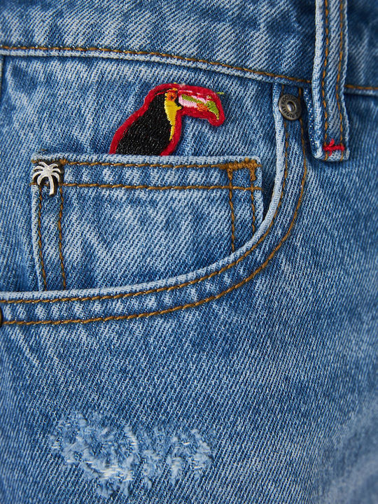 Women's Blue Jean Shorts