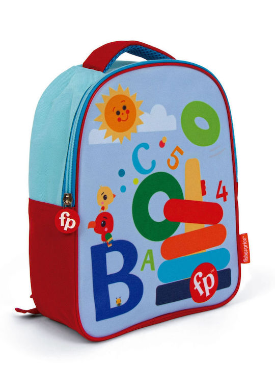 Fisher Price Σχολική Τσάντα Πλάτης Πολύχρωμη