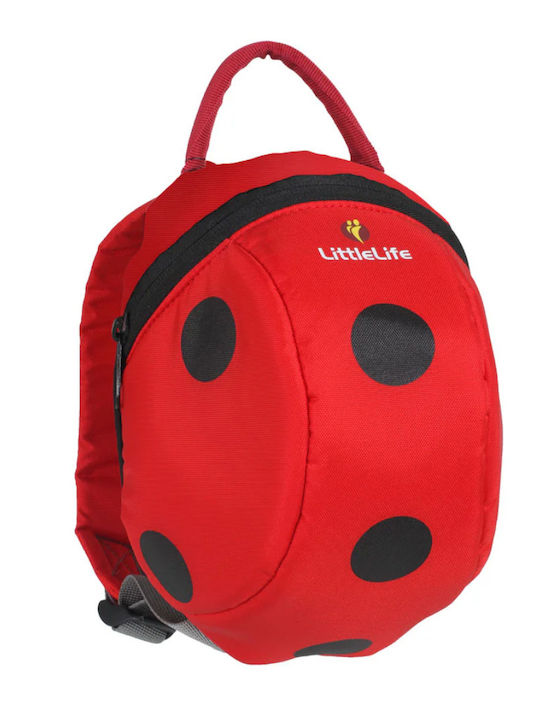 Littlelife Πασχαλίτσα Σχολική Τσάντα Πλάτης Νηπιαγωγείου Κόκκινη 6lt