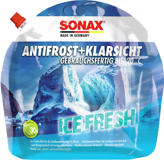 Sonax AntiFrost Car Window Cleaner Liquid 3lt