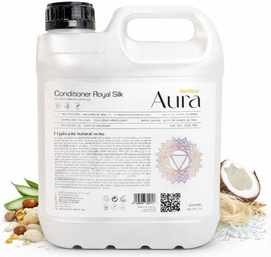Burbur Aura Royal Seiden Conditioner Hunde Katzen 4l