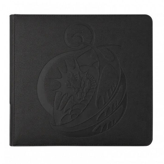Dragon Shield Card Codex 576 Portofoliu Legătură Iron 12-Buzunare Dimensiune Standard Gri