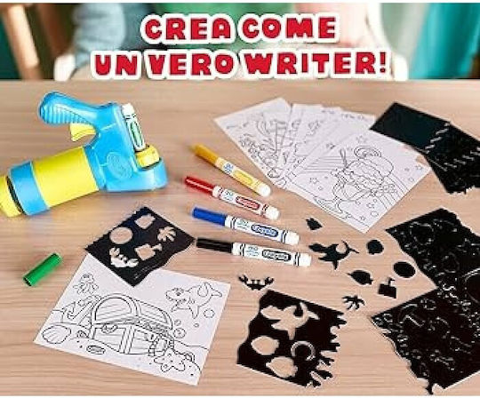 Crayola Ζωγραφική Mini Αερογράφος για Παιδιά 7+ Ετών