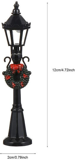 The translated Liquid template in German language: Weihnachtskerzen & Kerzenständer Laterne Schwarz Batterie 14.5cm.