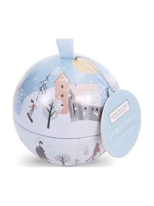 Heart & Home Christmas Metallic Candle