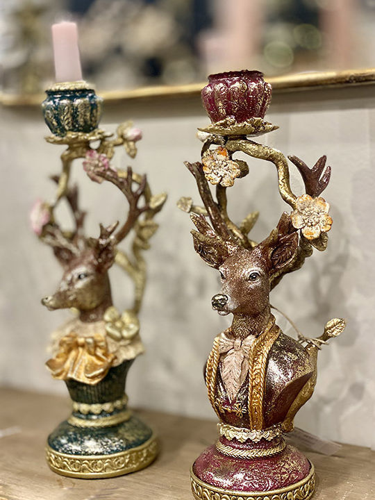 Zaros Christmas Petrol Candlestick