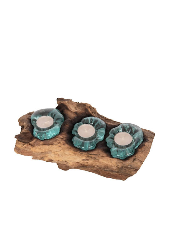 Freebox Christmas Wood Candle 1cm