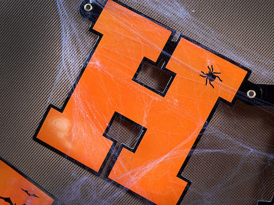 PartyDeco Happy Γιρλάντα για Party Halloween 210εκ.