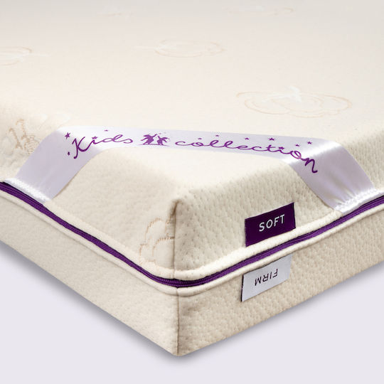Mat&Pil Baby- und Kinder-Matratze SBKO12060 mit Memory-Schaum & Kokosfaser 60cmx120cm