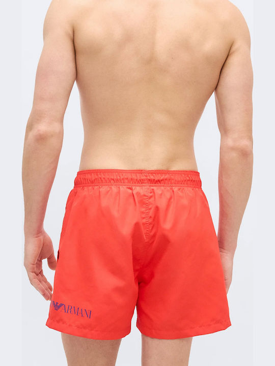 Emporio Armani Ανδρικό Μαγιό Σορτς Poppy Red/clematis B