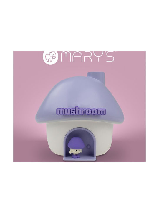 Mary's Led Kids Decorative Touch Lamp Purple 13x13x11.6cm