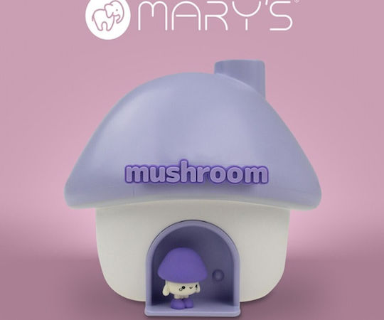 Mary's Led Παιδικό Διακοσμητικό Φωτιστικό Αφής Μωβ 13x13x11.6εκ.