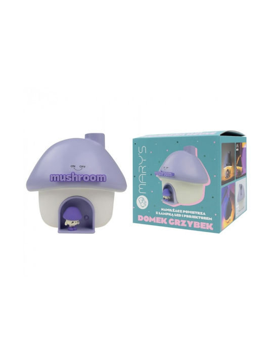 Mary's Led Kids Decorative Touch Lamp Purple 13x13x11.6cm