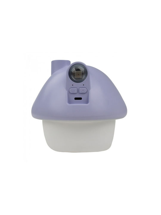 Mary's Led Kids Decorative Touch Lamp Purple 13x13x11.6cm