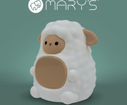 Mary's Mary's Tabletop Digital Clock LED Plastic with Alarm Multicolour 901.00129