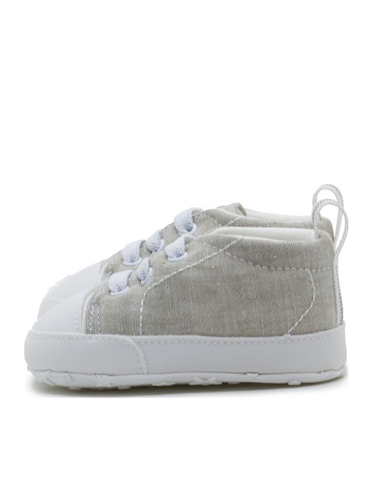 EMC Βρεφικά Sneakers Αγκαλιάς Μπεζ